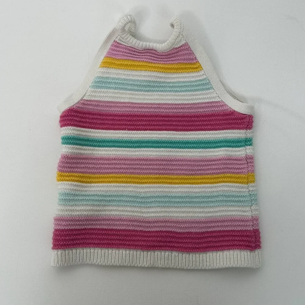 Vintage OshKosh B'Gosh Girls Size 4/4A Sweater‎ Vest | Multicolor